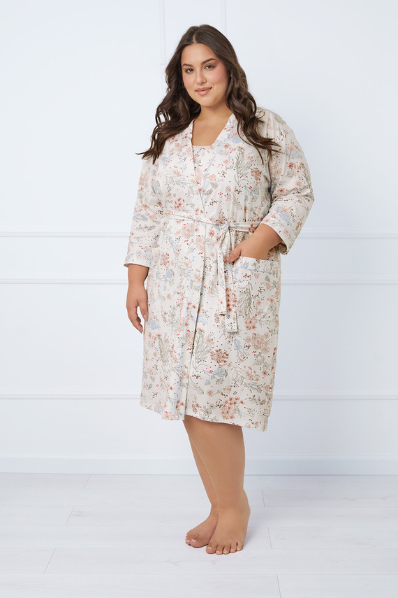 Solita Дамски халат за баня Италианска мода - печат