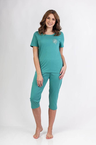 692 Дамска пижама Regina - зелена