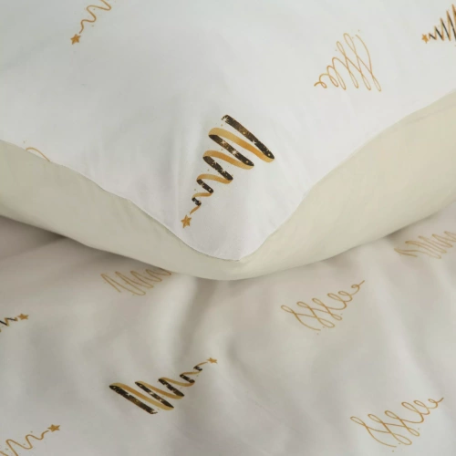 Коледно спално бельо Eurofirany Garland – ранфорс памук