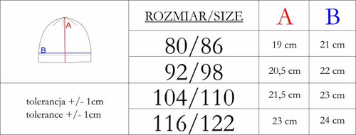 229100 Nicol Шапка Merino 100% вълна детска двуслойна - пудрово розово