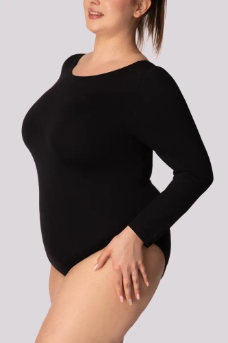 Base longsleeve Body damskie Mona czarny