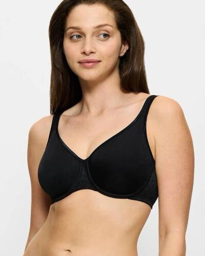 Мек сутиен Comfort Minimizer Triumph - черен
