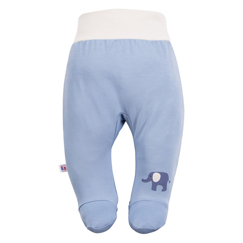 Памучни спални костюми Elephant Eevi - сини