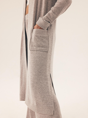 41948 Fudge Дамски халат Henderson светло сив