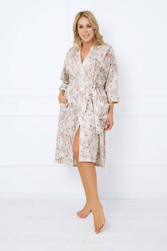 Solita Дамски халат за баня Италианска мода - печат