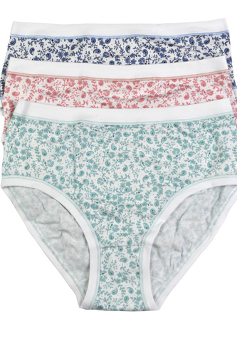 3363 MIDI-5H100 Cotonella MIDI бикини 3 бр. – памучни, средна талия, удобни за ежедневието