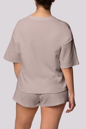 Cozy shortsleeve Piżama damska Mona różowy