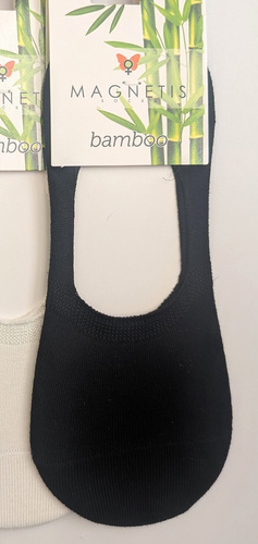 Стопки балерини Bamboo Magnetis 251145 бамбук силикон комфорт black