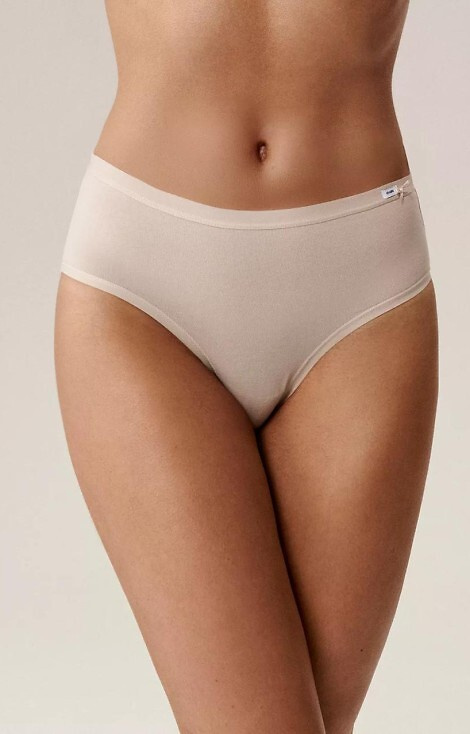 3CLP-004 Atlantic wine-pink-beige – Класически дамски слипове 3 бр. памук