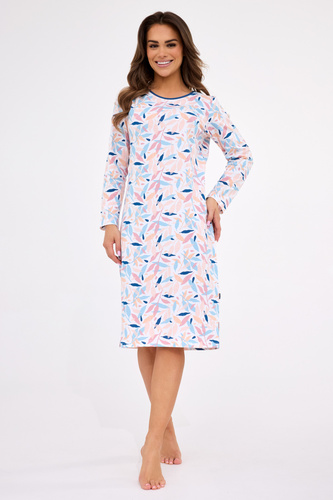 770/456 Hannah Cornette – дамска нощница, памук, дълъг ръкав