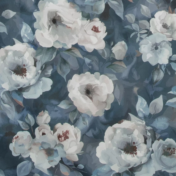 Спално бельо Kira Design 91 с цветя двулицево меко с цип