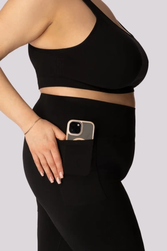 База дамски клин Мона черен